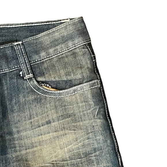 Red Ape Plus Size Straight Leg Jeans Women Mid-Rise Cotton Stone Washed Denim 14 - Picture 6 of 9